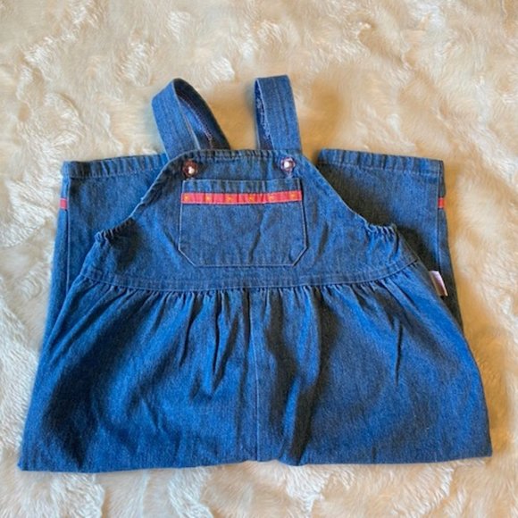 - Krickets Blue Denim Overalls Baby Size 24 MTHS Vintage Canadian Made - Picture 6 of 13